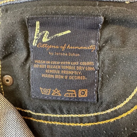 Citizens Of Humanity Low Waist Flare Jeans Size 29 COH Womens Y2K Made in USA - Picture 15 of 16